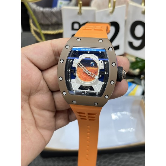 Richard Mille - RM52-05  'Pharrell Williams' Brown Cermet Limited Edition Aerospace YSF Manual Winding Tourbillon 