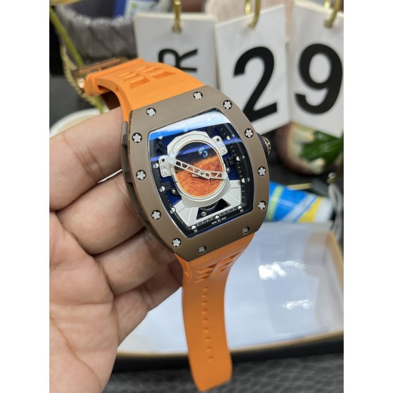 Richard Mille - RM52-05  'Pharrell Williams' Brown Cermet Limited Edition Aerospace YSF Manual Winding Tourbillon 