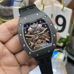 Richard Mille - RM47 43mm Black Ceramic Case Black Samurai Dial YSF Manual Winding Tourbillon