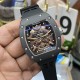 Richard Mille - RM47 43mm Black Ceramic Case Black Samurai Dial YSF Manual Winding Tourbillon