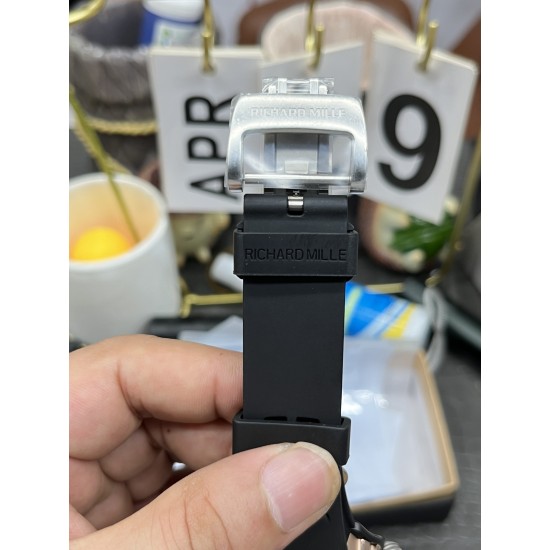 Richard Mille - RM47 43mm Black Ceramic Case Black Samurai Dial YSF Manual Winding Tourbillon