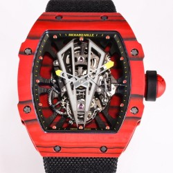 Richard Mille-RM27-03 Limited Edition Rafael Nadal 43mm Red FC/NY Blk/Blk BBR Tourbillon
