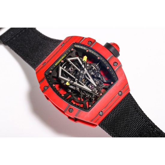 Richard Mille-RM27-03 Limited Edition Rafael Nadal 43mm Red FC/NY Blk/Blk BBR Tourbillon