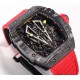 Richard Mille-RM27-03 Limited Edition Rafael Nadal 43mm Black NTPT/NY Red Strap BBR Tourbillon