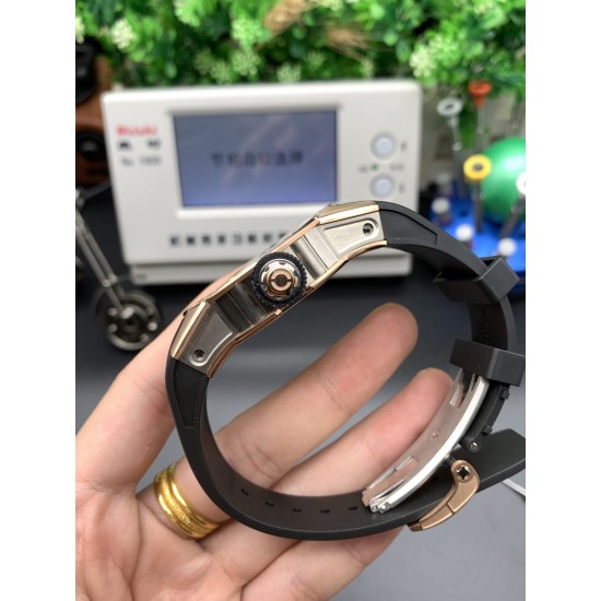 Richard Mille - RM63-01 Dizzy Hands 42.7mm RG/RU Skeleton Dial GF CRMA3 Automatic