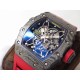 Richard Mille - RM35-02 42.7mm Carbon Case Rubber Strap Skeleton Dial ZF RMUL3 Super Clone