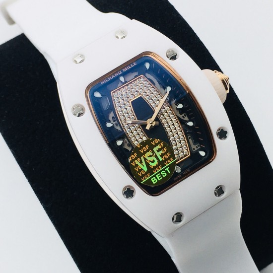 Richard Mille - Rm07-03 Bonbon Collection Ladies Diamonds ATZ Ceramic/TZP Skeleton Dial VSF CRMA3 Automatic