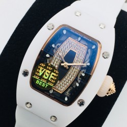 Richard Mille - Rm07-03 Bonbon Collection Ladies Diamonds ATZ Ceramic/TZP Skeleton Dial VSF CRMA3 Automatic