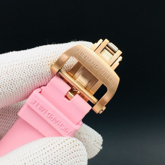 Richard Mille - Rm07-03 Bonbon Collection Ladies Marshmallow ATZ Ceramic/TZP Candy swirl pastel Dial VSF CRMA3 Automatic