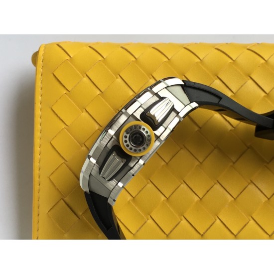 Richard Mille - RM11-03 Flyback Chronograph SS/RU (Wht) KVF A7750 Mod