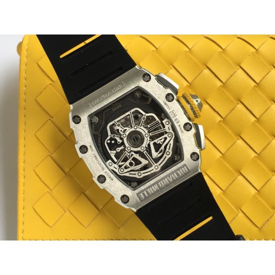 Richard Mille - RM11-03 Flyback Chronograph SS/RU (Wht) KVF A7750 Mod