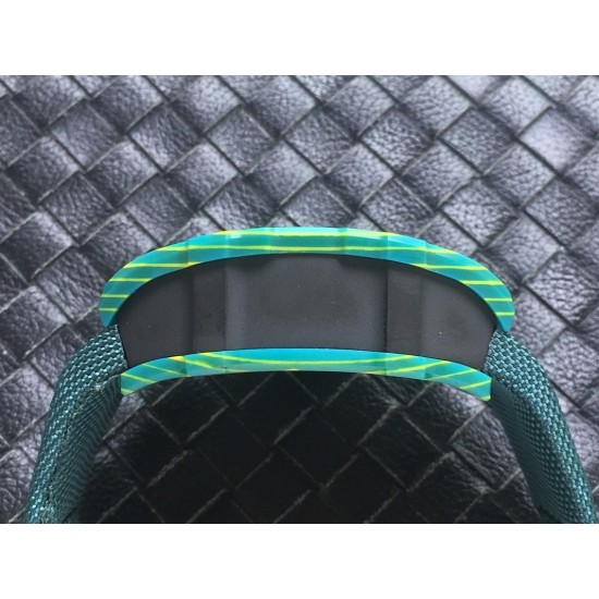 Richard Mille-RM67-02 Wayde van Niekerk DIW Green NTPT /NY Skeleton Dial on Green Strap VAF CRMA7