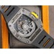 Richard Mille - RM011-03 40mm Auto Flyback Chrono Forged NTPT Carbon Case Rubber Strap A7750 Super Clone