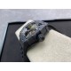 Richard Mille- RM12-01  NTPT Forged Carbon Case Skeleton dail with Rubber strap KVF Tourbillon
