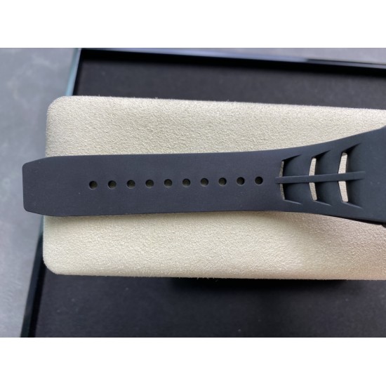 Richard Mille- RM12-01  NTPT Forged Carbon Case Skeleton dail with Rubber strap KVF Tourbillon