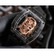 Richard Mille - RM52-01 42mm PVD Titanium Case Rose Gold Skull Skeleton Dial Tourbillon