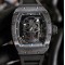 Richard Mille - RM52-01 42mm PVD Titanium Case Rose Black Skull Skeleton Dial Tourbillon