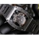 Richard Mille - RM52-01 42mm PVD Titanium Case Rose Black Skull Skeleton Dial Tourbillon