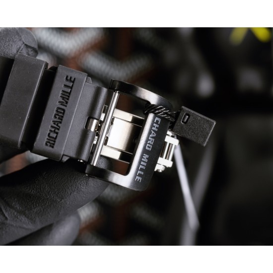 Richard Mille - RM52-01 42mm PVD Titanium Case Rose Black Skull Skeleton Dial Tourbillon