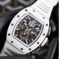 Richard Mille - RM11-03 Cermaic Flyback Chronograph Black Skeleton Dial RMAC Automatic
