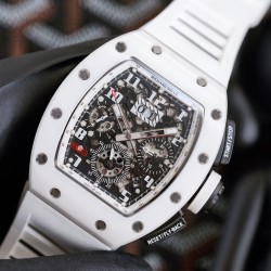 Richard Mille - RM11-03 Cermaic Flyback Chronograph Black Skeleton Dial RMAC Automatic