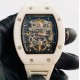 Richard Mille - RM17-01 White Ceramic Case Black Skeleton Dial Manual Tourbillon Movement