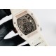 Richard Mille - RM17-01 White Ceramic Case Black Skeleton Dial Manual Tourbillon Movement