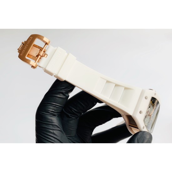 Richard Mille - RM17-01 White Ceramic Case Black Skeleton Dial Manual Tourbillon Movement