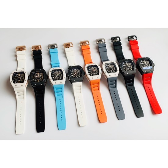 Richard Mille - RM17-01 White Ceramic Case Black Skeleton Dial Manual Tourbillon Movement