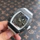 Richard Mille - RM055 Real NTPT Skeleton White Dial On White Rubber Strap YSF RMUL2