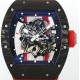 Richard Mille - RM055 NTPT/RU Black Rehuat On Red Rubber Strap ZF RMUL2 Super Clone