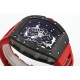 Richard Mille - RM055 NTPT/RU Black Rehuat On Red Rubber Strap ZF RMUL2 Super Clone
