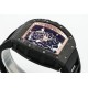 Richard Mille - RM055 NTPT/RU Gold Rehaut on Black Rubber Strap ZF RMUL2 Super Clone(New Rubber Strap)