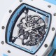 Richard Mille - RM055 43mm White Cer/RU Skeleton Dial BBR RMUL2 Super Clone