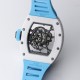 Richard Mille - RM055 43mm White Cer/RU Skeleton Dial BBR RMUL2 Super Clone