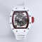 Richard Mille - RM055 43mm White Cer/RU Skeleton Dial BBR RMUL2 Super Clone