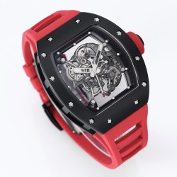 Richard Mille - RM055 43mm Black Cer/RU Skeleton Dial BBR RMUL2 Super Clone