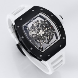 Richard Mille - RM055 43mm Black Cer/RU Skeleton Dial BBR RMUL2 Super Clone