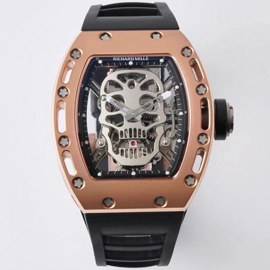 Richard Mille - RM052 Tourbillon Skull RG/RU Skeletion Dial EURF Tourbillon