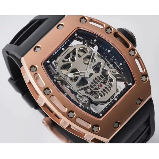 Richard Mille - RM052 Tourbillon Skull RG/RU Skeletion Dial EURF Tourbillon