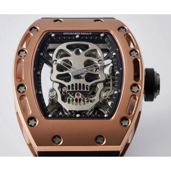 Richard Mille - RM052 Tourbillon Skull RG/RU Skeletion Dial EURF Tourbillon