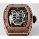 Richard Mille - RM052 Tourbillon Skull RG/RU Skeletion Dial EURF Tourbillon