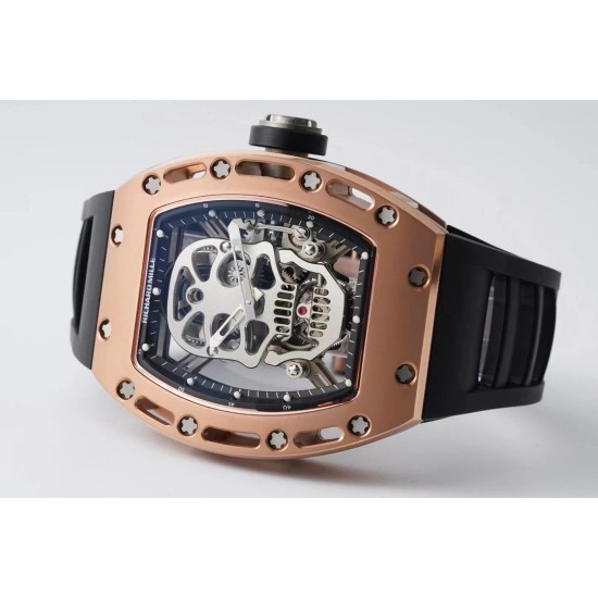 Richard Mille - RM052 Tourbillon Skull RG/RU Skeletion Dial EURF Tourbillon