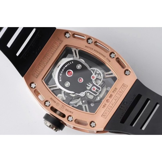 Richard Mille - RM052 Tourbillon Skull RG/RU Skeletion Dial EURF Tourbillon