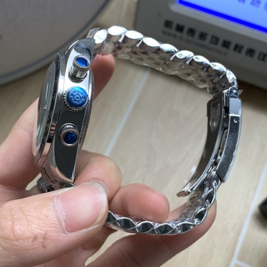 Tudor-Black Bay Chronograph 41mm SS/SS Tiffany Blue Dial ZF A7750