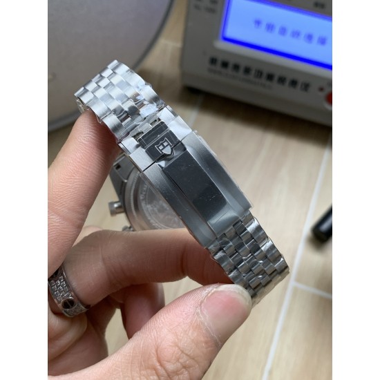 Tudor-Black Bay Chronograph 41mm SS/SS Tiffany Blue Dial ZF A7750