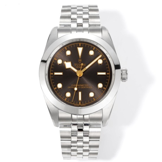 Tudor-Heritage Tudor-Black Bay 41 SS/SS Brown Dial 3TF Asia 2824 Automatic