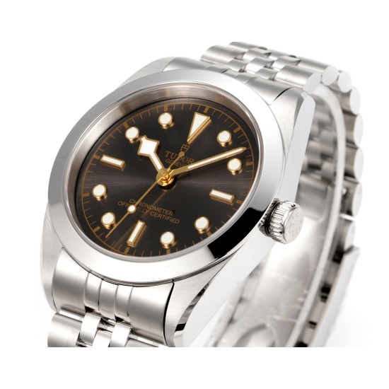 Tudor-Heritage Tudor-Black Bay 41 SS/SS Brown Dial 3TF Asia 2824 Automatic