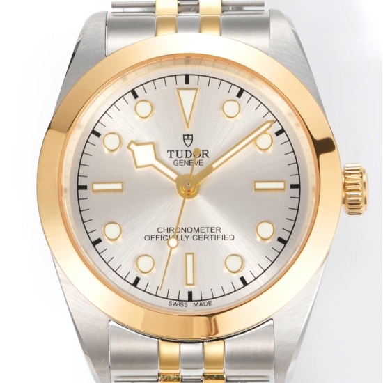 Tudor-Heritage Tudor-Black Bay 41 YG/SS Black Dial 3TF Asia 2824 Automatic