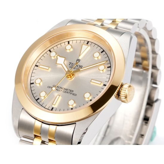 Tudor-Heritage Tudor-Black Bay 41 YG/SS Black Dial 3TF Asia 2824 Automatic